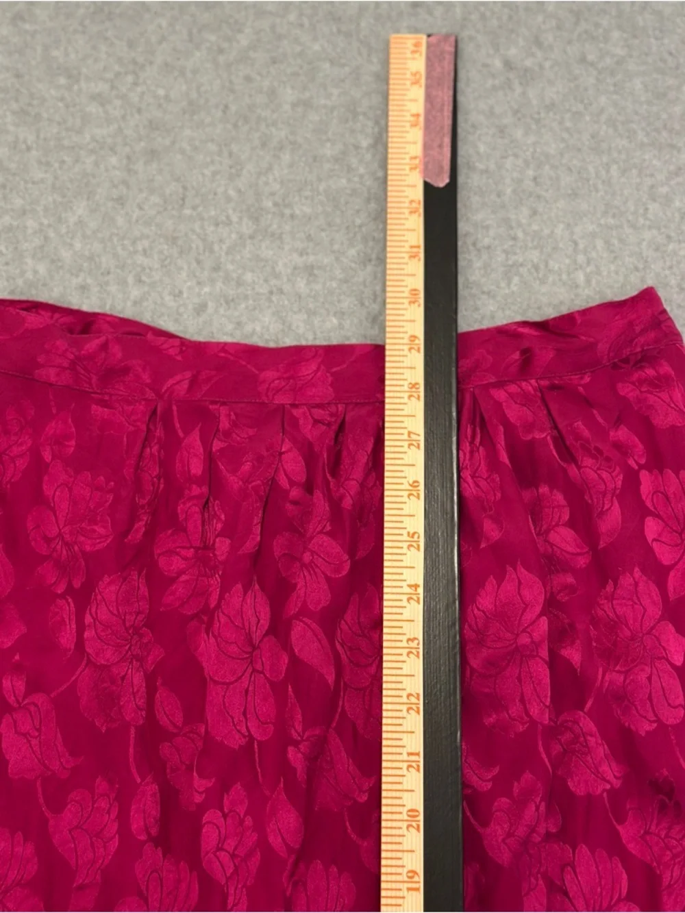 Maggy London 100% Silk Vintage Skirt - Picture 8 of 8